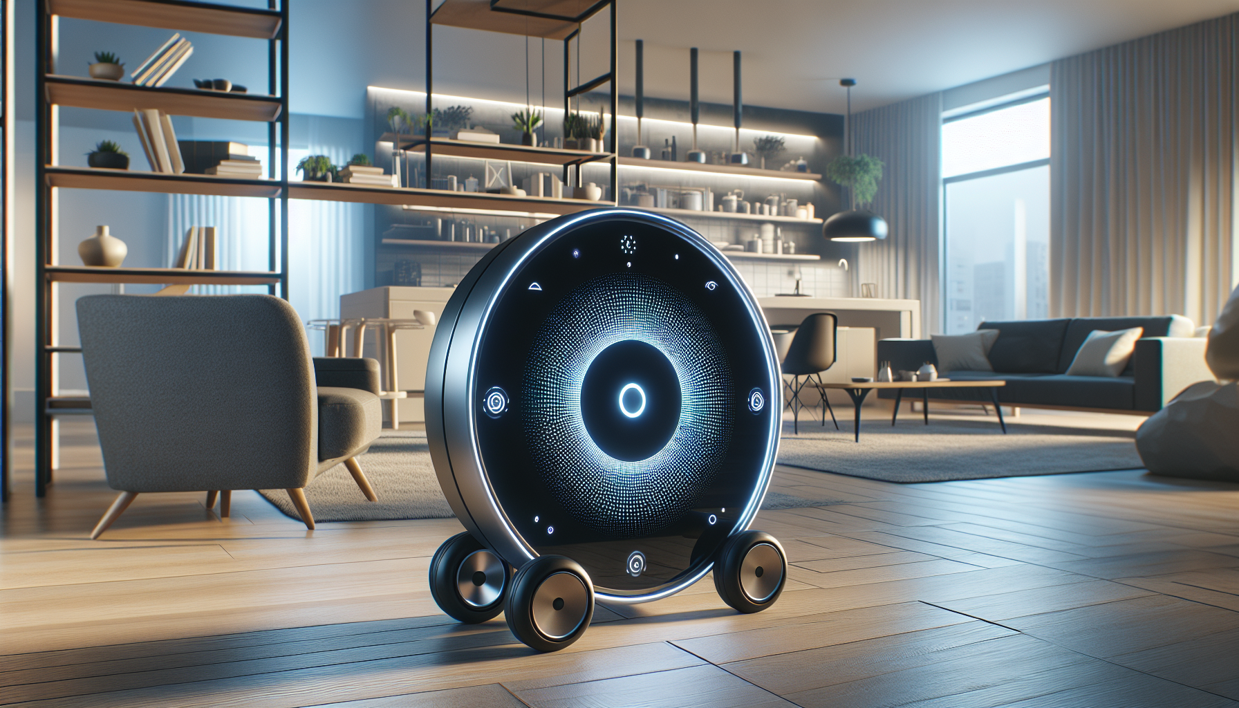 LG Unveils New Robotic Smart Home AI Assistant With 2 Wheels at CES 2024
